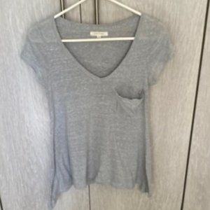 Pure + Good for Anthropologie Grey T Shirt XS